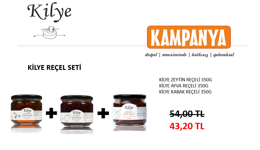 Kilye Kampanya Reçel Seti görseli.